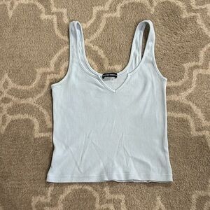 Brandy Melville pale blue tank top